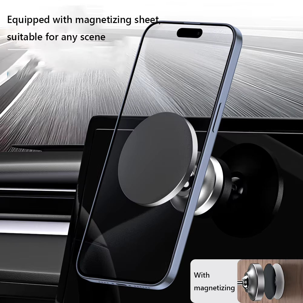 Gym Magnetic Phone Holder Alloy Base Strong Magnet Gym Phone Mount & Holder for Iphone Samsung Xiaomi Huawei for Gym Car Kitchen