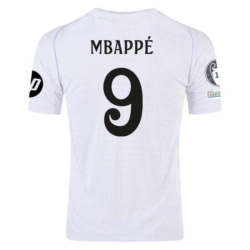 Champions League Bellingham #5 Short Sleeve Shirt 2024-25 Home Kit Soccer Jersey - Performance Fabric, Breathable, Ergonomic Cut, Durable Construction